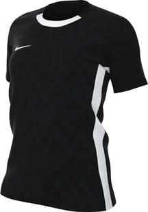 Nike Damski W Nk Df Chalng V JSY SS Short Sleeve Top - Koszulki i topy damskie - miniaturka - grafika 1