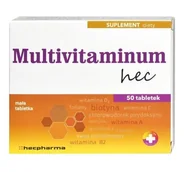 Witaminy i minerały - HECPHARMA Multivitaminum HEC x 50 tabl - miniaturka - grafika 1
