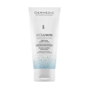 Dermedic MELUMIN DEPIGMENTING Emulsja micelarna rozjaśniająca koloryt skóry 200 ml 7076455 - Płyny micelarne - miniaturka - grafika 1