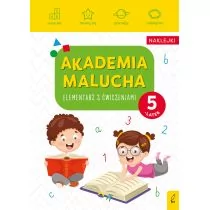 Akademia malucha Elementarz z ćwiczeniami 5-latek Praca zbiorowa - Powieści i opowiadania - miniaturka - grafika 1