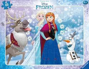 Ravensburger Puzzle Disney Frozen Anna und Elsa 06141 - Puzzle - miniaturka - grafika 2