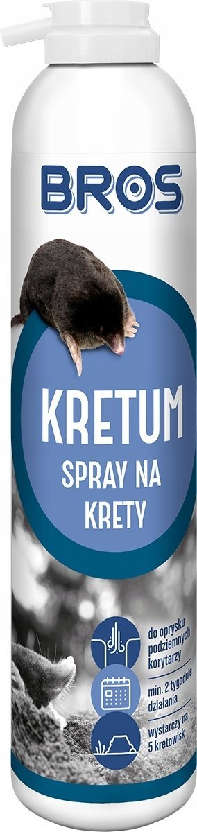 Bros odstraszacz przeciw kretom Kretum spray 400ml