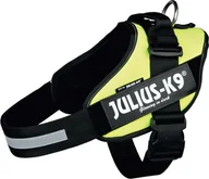 Szelki dla psów - Trixie Szelki Julius-K9, rozm.2/L-XL, 71-96 cm, neonowy żółty - miniaturka - grafika 1