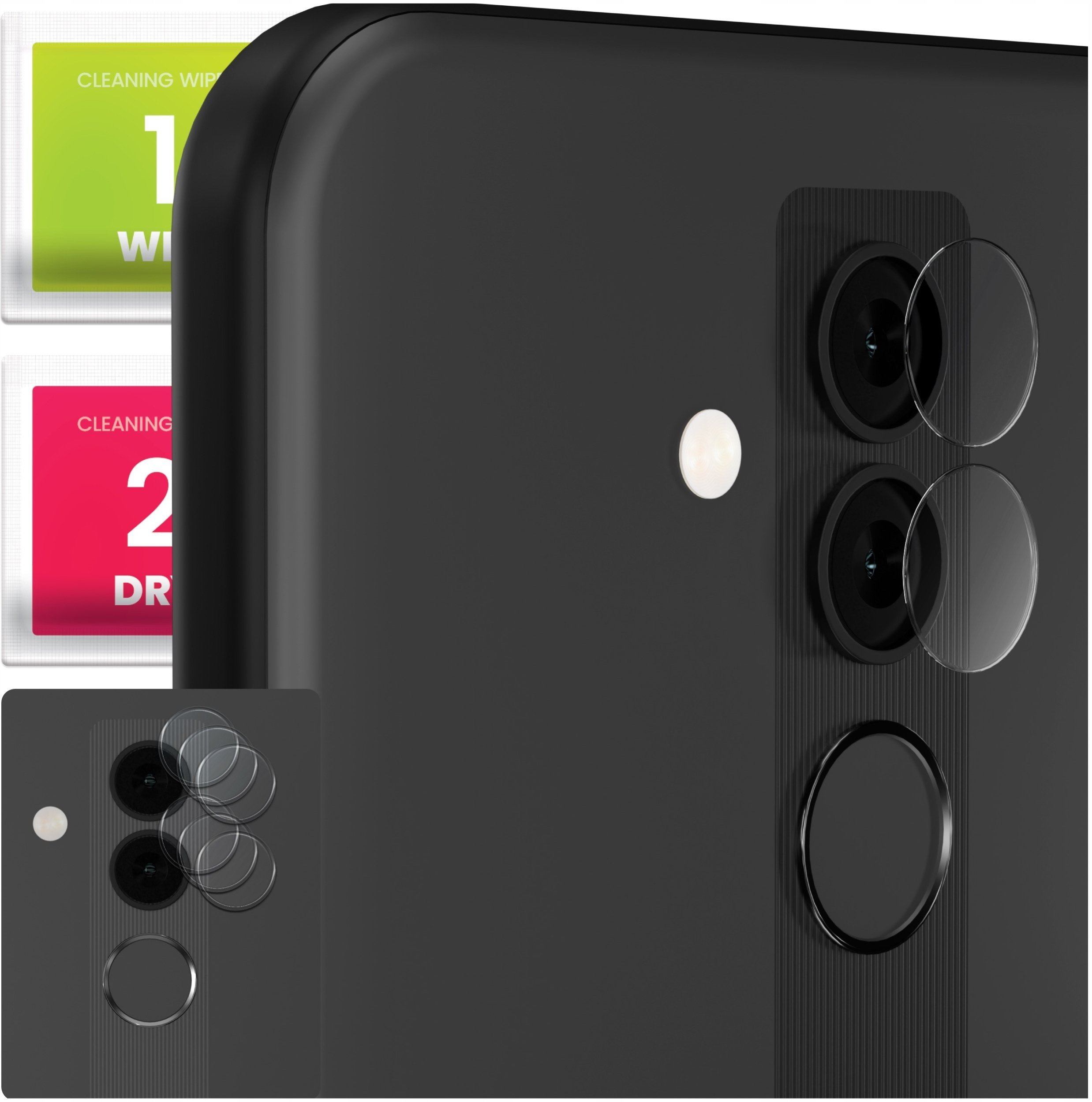 3-PAK Szkło Na Aparat Do Huawei Mate 20 Lite Hartowane, Na Obiektyw, 9H