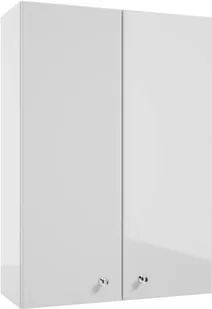 Szafka wisząca Pat 50 cm biały połysk - Szafki łazienkowe - miniaturka - grafika 1