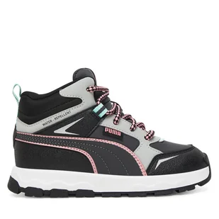 Sneakersy Puma Evolve Trail Ps 397645 09 Szary - Buty dla dziewczynek - miniaturka - grafika 1