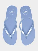 Klapki i japonki damskie - Japonki damskie z miękką podeszwą 4F 4FSS23FFLIF064-34S Niebieski - miniaturka - grafika 1