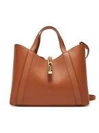 Torebki damskie - Furla Torebka Goccia S WB01789 BX3353 KH RY000 Brązowy - miniaturka - grafika 1