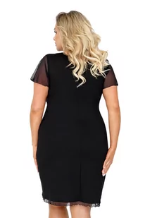 Koszulka Ivana Plus Black Czarny (Rozmiar 52) - Piżamy damskie - miniaturka - grafika 2