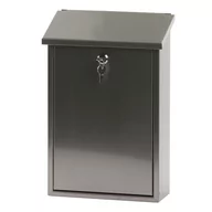 Skrzynki na listy - V-Part Skrzynka na listy Toledon, matowa stal nierdzewna - miniaturka - grafika 1