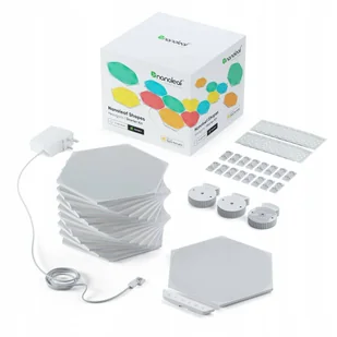 Nanoleaf Zestaw Nanoleaf Shapes Hexagons Starter Kit (15x paneli świetlnych, 1x kontroler) - Systemy inteligentnych domów - miniaturka - grafika 3