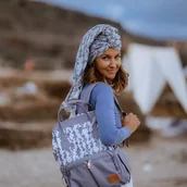 Otulacze - Otulacz Bamboo Very Peri Viole - miniaturka - grafika 1