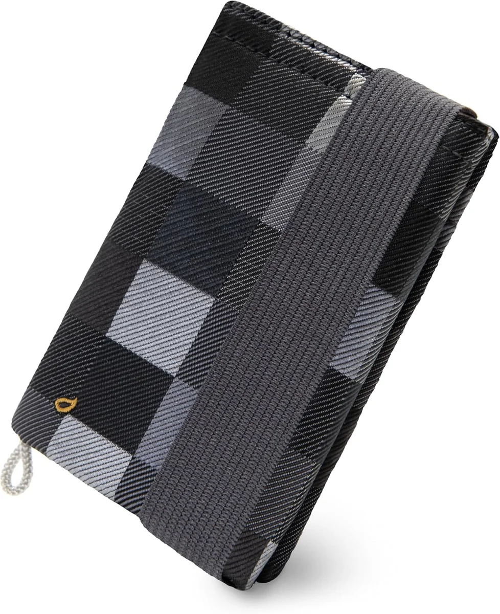 PORTFEL WĄSKI MĘSKI SLIM RFID MIKROFIBRA 10X6.5 CM