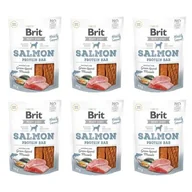 Przysmaki dla psów - Przysmak dla psa BRIT Jerky Salmon Protein Bar Łosoś 6 x 80 g - miniaturka - grafika 1