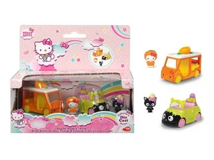 Dickie Toys Hello Kitty Orange Truck Chococat Coup 4Pak - Figurki dla dzieci - miniaturka - grafika 1