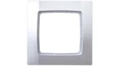 Klawisze i ramki - Ospel Karo srebrny ramka R-1S/43 R-1S/43 - miniaturka - grafika 1