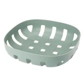 Pudła i pojemniki do przechowywania - Koszyk kwadratowy DECOR 26 x 26 cm zielony - miniaturka - grafika 1