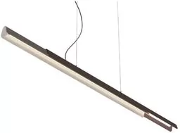 KDLN - Dala Linear Lampa Wisząca 3000K Dark Grey/Wood KDLN - Lampy sufitowe - miniaturka - grafika 1
