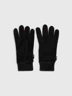 Rękawiczki - 4F Rękawiczki dzianinowe Touch Screen uniseks - czarne L - miniaturka - grafika 1