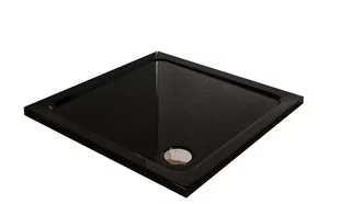 Brodzik czarny 80x80 kwadratowy 5 do mona 80 - Brodziki prysznicowe - miniaturka - grafika 1