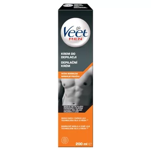 Veet for Men Krem do depilacji Power Effect 200 ml - Kosmetyki do golenia - miniaturka - grafika 1