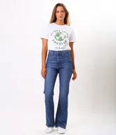 Spodnie damskie - Jeansy damskie bootcut MERY 0664 STONE USED-27\30 - miniaturka - grafika 1