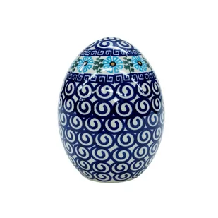 Ceramiczna pisanka duża Ceramika Bolesławiec - Wielkanoc - miniaturka - grafika 1