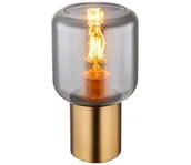 Lampy stojące - Globo 21004M - Lampa stołowa NINJO 1xE27/40W/230V mosiądz - miniaturka - grafika 1