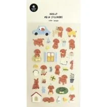 Suatelier Naklejki ozdobne Pieski Szczeniaki - Zabawki kreatywne - miniaturka - grafika 1