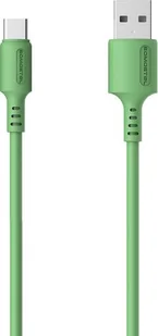 Kabel USB Somostel USB-A - USB-C 1.2 m Zielony (28247) - Kable USB - miniaturka - grafika 1