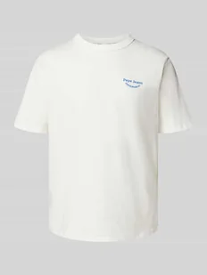 T-shirt z wyhaftowanym logo model ‘Aris’ - Koszulki męskie - miniaturka - grafika 1