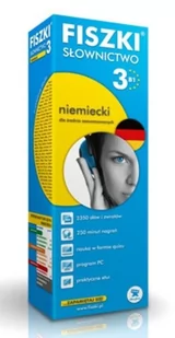 Cztery Głowy Fiszki język niemiecki Słownictwo 3 - KINGA PERCZYŃSKA - Książki do nauki języka niemieckiego - miniaturka - grafika 2