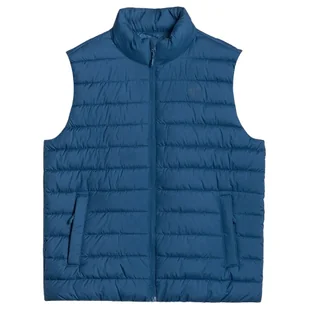 Kamizelka męska 4F Vest Jacket M224 Rozmiar: L / Kolor: niebieski - Kamizelki męskie - miniaturka - grafika 1