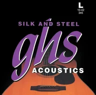 Struny gitarowe  - ghs GHS SAS 345 Silk/Steel String Light 345 - miniaturka - grafika 1