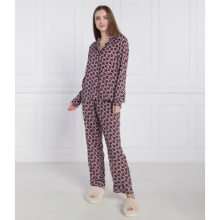 Tommy Hilfiger Piżama MONOGRAM Regular Fit - Piżamy damskie - miniaturka - grafika 1