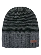 Czapki męskie - Barts Czapka "David" w kolorze antracytowym - miniaturka - grafika 1