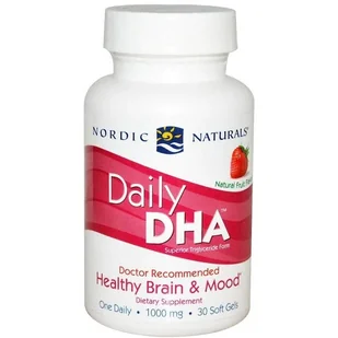 Nordic Naturals Daily DHA (30 kaps.) - Witaminy i minerały - miniaturka - grafika 1