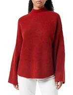 Swetry damskie - BOSS Damski sweter z dzianiny w kolorze czerwonym, rozmiar S (DE) - miniaturka - grafika 1