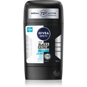 Dezodoranty i antyperspiranty męskie - NIVEA MEN Black & White Invisible Fresh antyperspirant w sztyfcie dla mężczyzn 50 ml - miniaturka - grafika 1