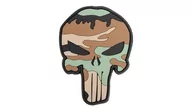 Odzież taktyczna i umundurowanie - 101 Inc. - Naszywka 3D - Punisher - Woodland - 444130-5289 - miniaturka - grafika 1