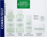 Żele do mycia twarzy - Mario Badescu Mario Badescu Combo/Oily Regimen Kit zestaw - miniaturka - grafika 1