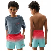 Spodenki damskie - Krótkie Spodenki Szorty Plażowe 4F Dziecięce Na Basen Do Pływania 158/164 - miniaturka - grafika 1