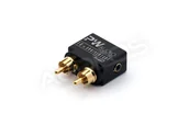 Złącza, przejściówki, adaptery - Adapter PW Audio z RCA na 2,5mm dla Hugo 2 - miniaturka - grafika 1