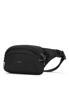 Antykradzieżowa torba biodrowa Pacsafe Metrosafe LS120 Hip Pack - econyl black - Nerki - miniaturka - grafika 3