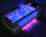 Wanny z hydromasażem - Aquaholm C-3091 170cm x 80cm x 59cm + PODGRZEWACZ WODY - miniaturka - grafika 1