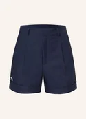Spodenki damskie - Lacoste Szorty Golfowe blau - miniaturka - grafika 1