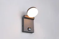 Lampy ogrodowe - Adour kinkiet zewnętrzny z czujnikiem ruchu 1xLED/10W antracyt 245569142 - miniaturka - grafika 1