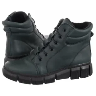 Botki Zielone 562S 56 (HE9-c) Helios - Botki damskie - miniaturka - grafika 1