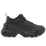 Buty sportowe damskie - Buty Puma Cilia Wedge 39391503 - czarne - miniaturka - grafika 1