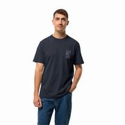 Koszulki męskie - Męska koszulka Jack Wolfskin JACK TENT T M night blue - S - miniaturka - grafika 1
